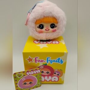 Yaya Fun Fruits Plush Keychain